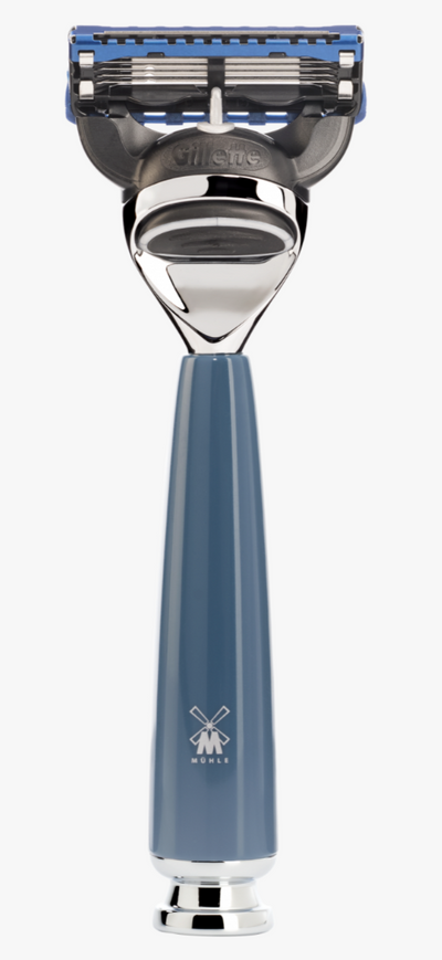 Muhle "RYTMO" Gillette Fusion Razor - Blue