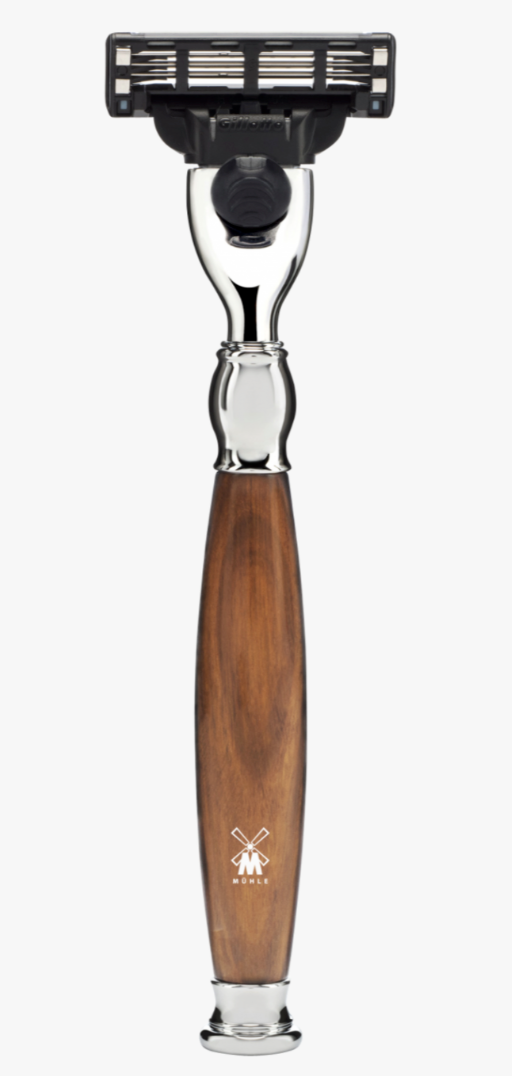 Muhle "SOPHIST" Mach 3 Razor - Ironwood