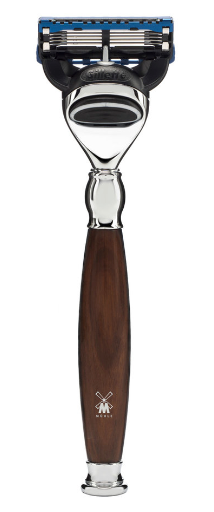 Muhle "SOPHIST" Fusion Razor - Ironwood