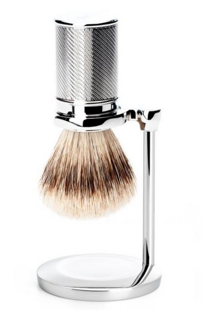 Muhle "STYLO/TRADITIONAL" Brush Stand - Silver Chrome