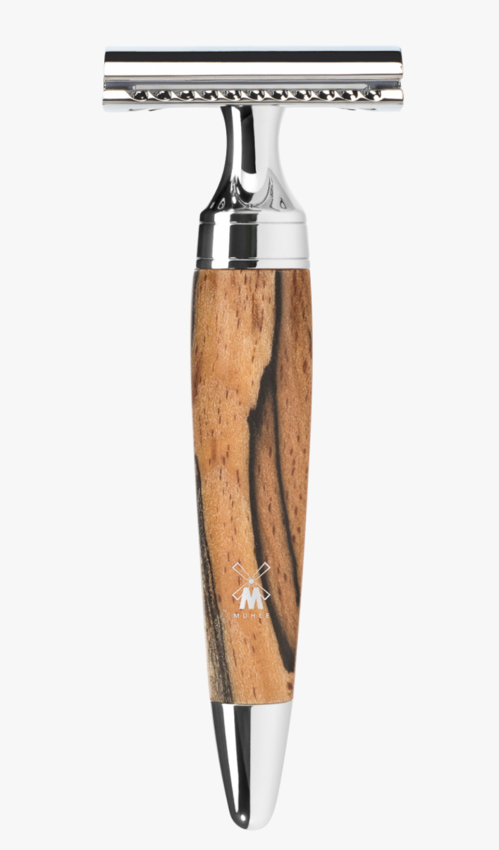 Muhle "STYLO" DE Safety Razor - Spalted Beech