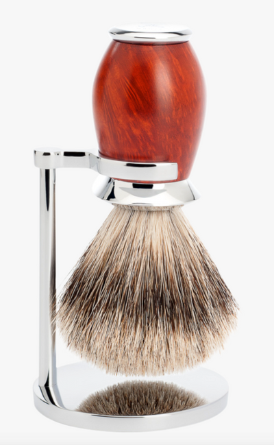 Muhle "PURIST" Brush Stand - Silver Chrome