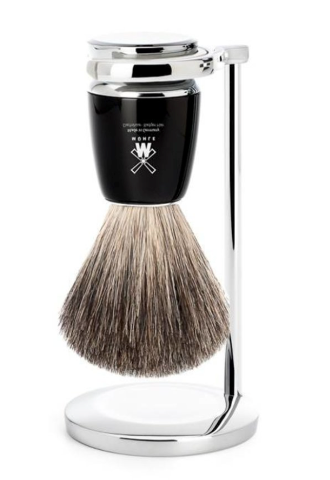 Muhle "RYTMO" Brush Stand - Silver Chrome