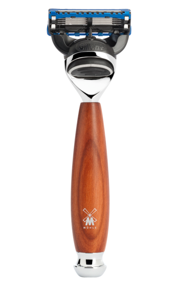 Muhle "VIVO" Fusion Razor Plum Wood - Pruimenhout