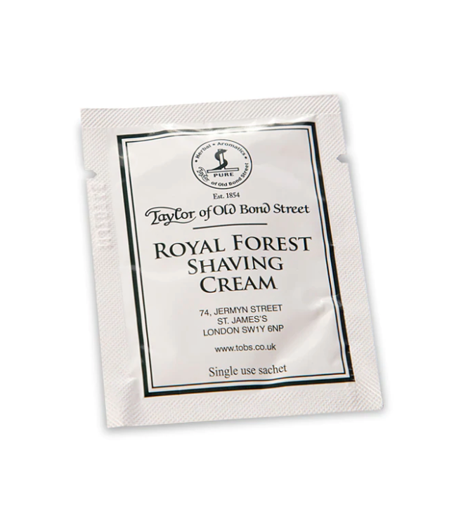 Taylor of Old Bond Street "Royal Forest" Shaving Cream Sample 5ml