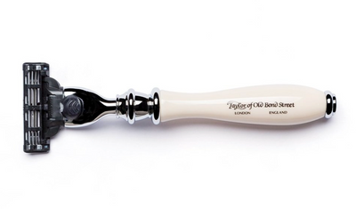 Taylor of Old Bond Street "Victorian" Mach 3 Razor - Ivory