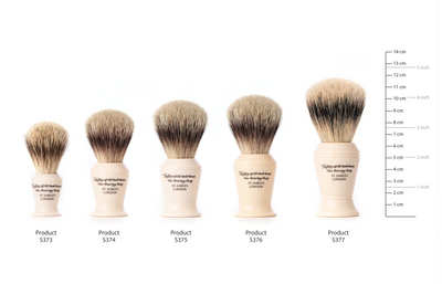 Taylor of Old Bond Street "Vase" Super Badger Shaving Brush