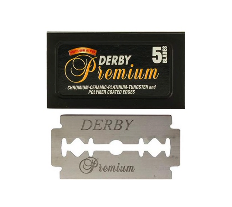 Derby "Premium" DE Razor Blades Extra - 5 st