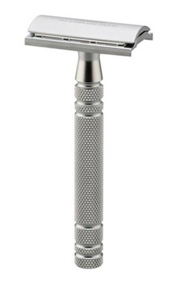 Feather DE Safety Razor "Mat Chroom" AS-D2