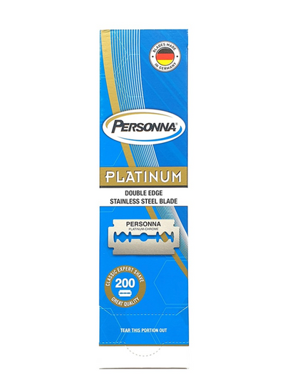 Personna DE Razor Blades "Platinum Chrome" - 100 st