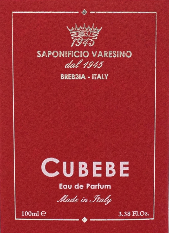 Saponificio Varesino "Cubebe" Eau de Parfum 100ml