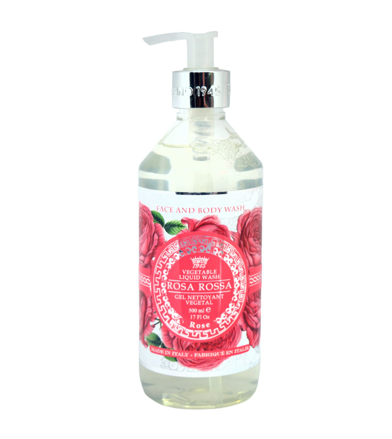 Saponificio Varesino "Rosa Rossa" Hand & Body Wash – 500 ml