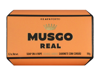 Musgo Real "Orange Amber" Soap on a Rope - 190g