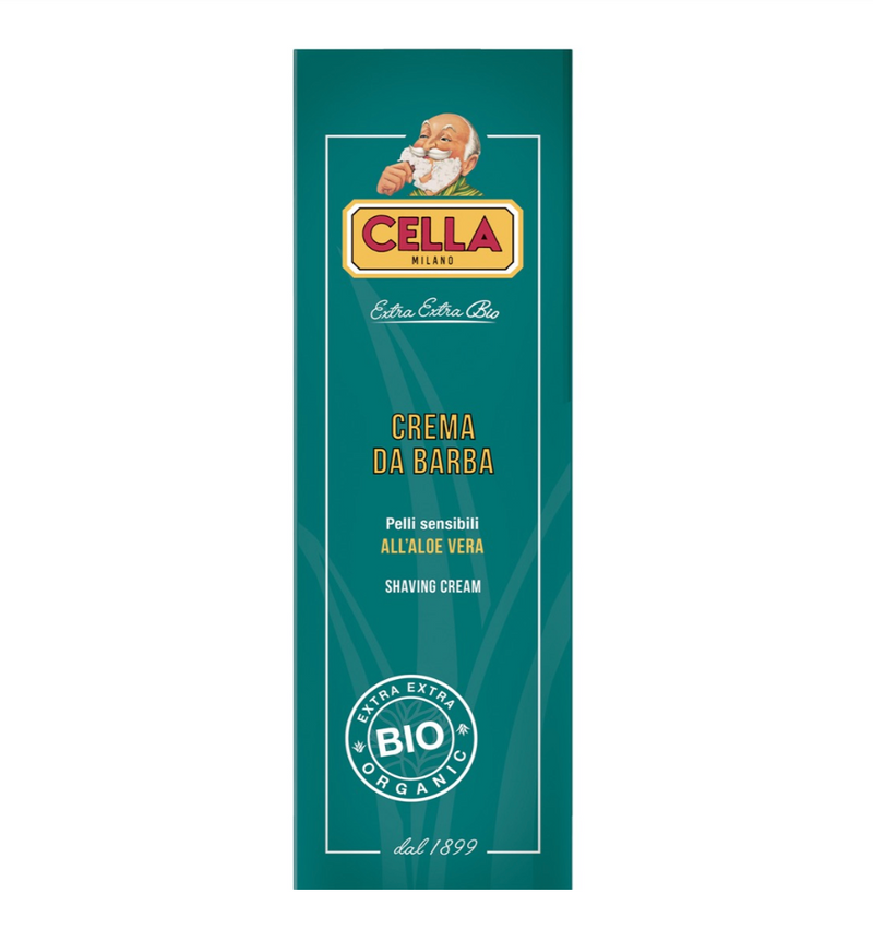 Cella Milano "Aloë Vera" Shaving Cream Brushless - 150ml