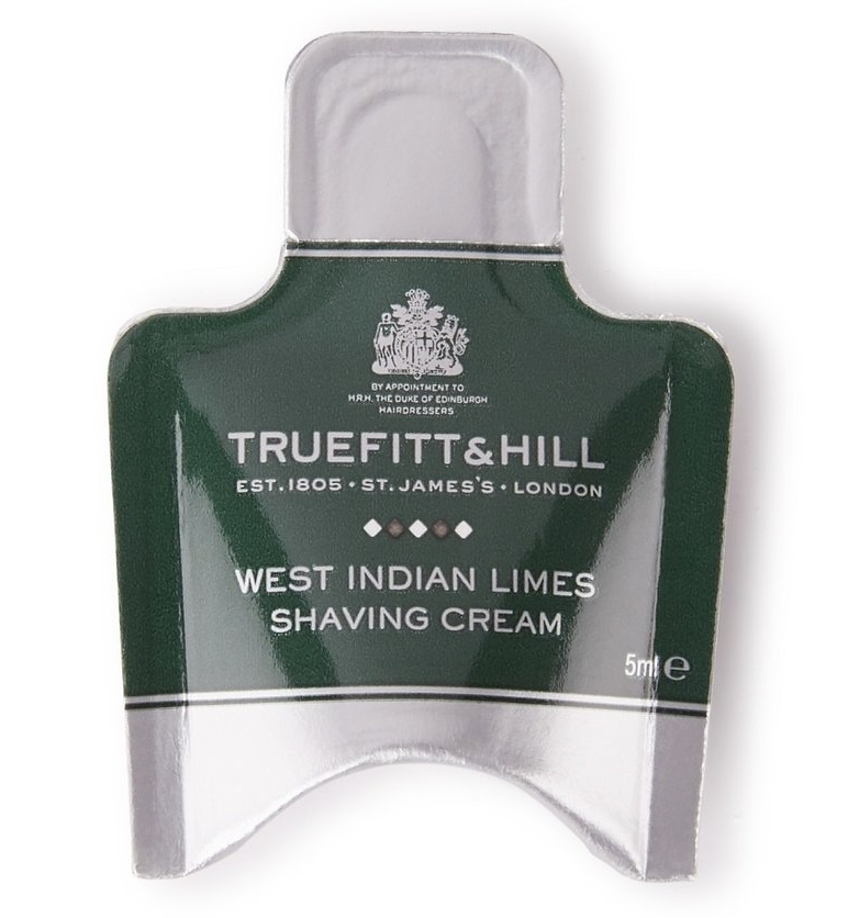 Truefitt & Hill "West Indian Limes" Shaving Cream - Sample 5ml.