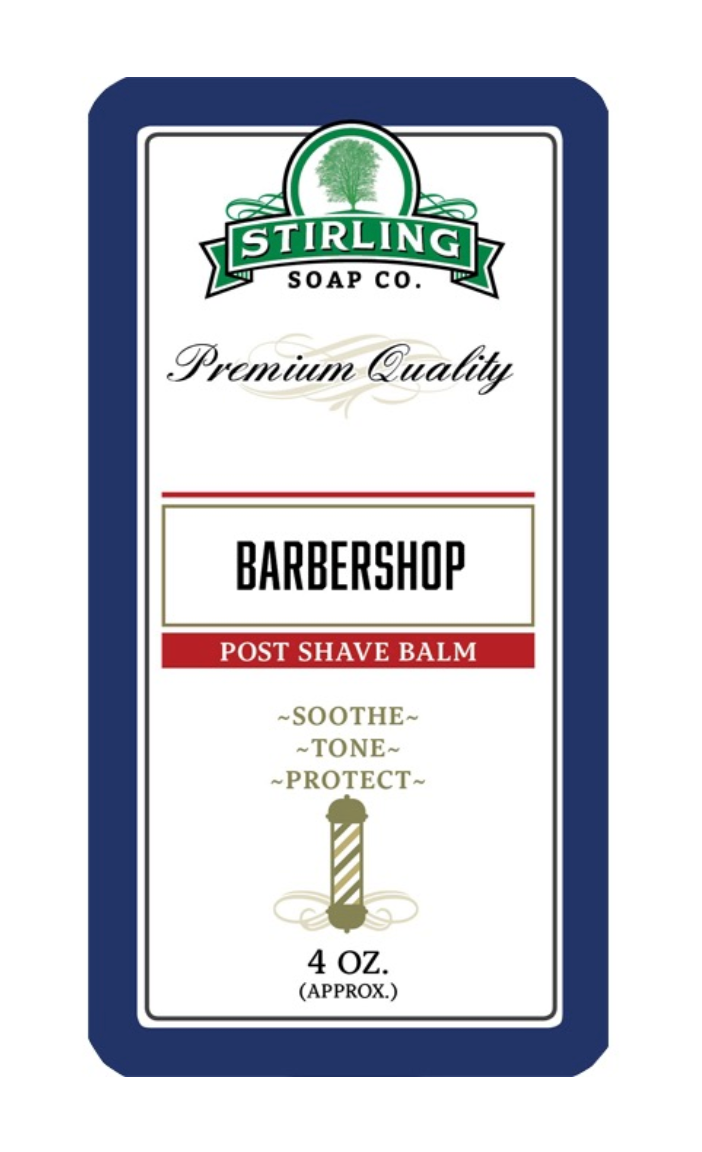 Stirling Soap Co. "Barbershop" - Aftershave Balm 118 ml