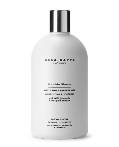 ACCA KAPPA "White Moss" - Muschio Bianco Shower Gel 500ml