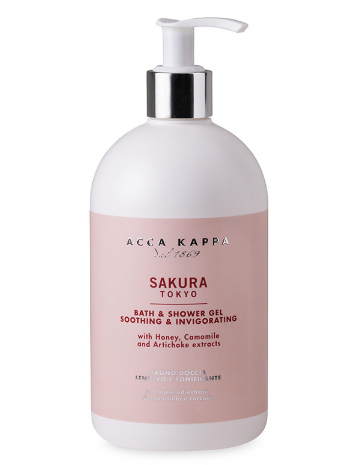 ACCA KAPPA "Sakura Tokyo" - Bath & Shower Gel 500 ml.