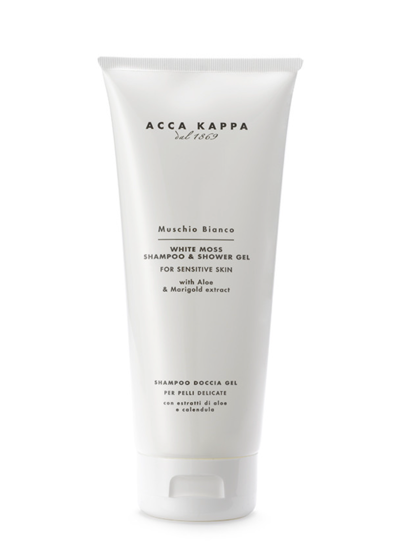 ACCA KAPPA "White Moss" - Muschio Bianco Bath & Shower Gel 200ml