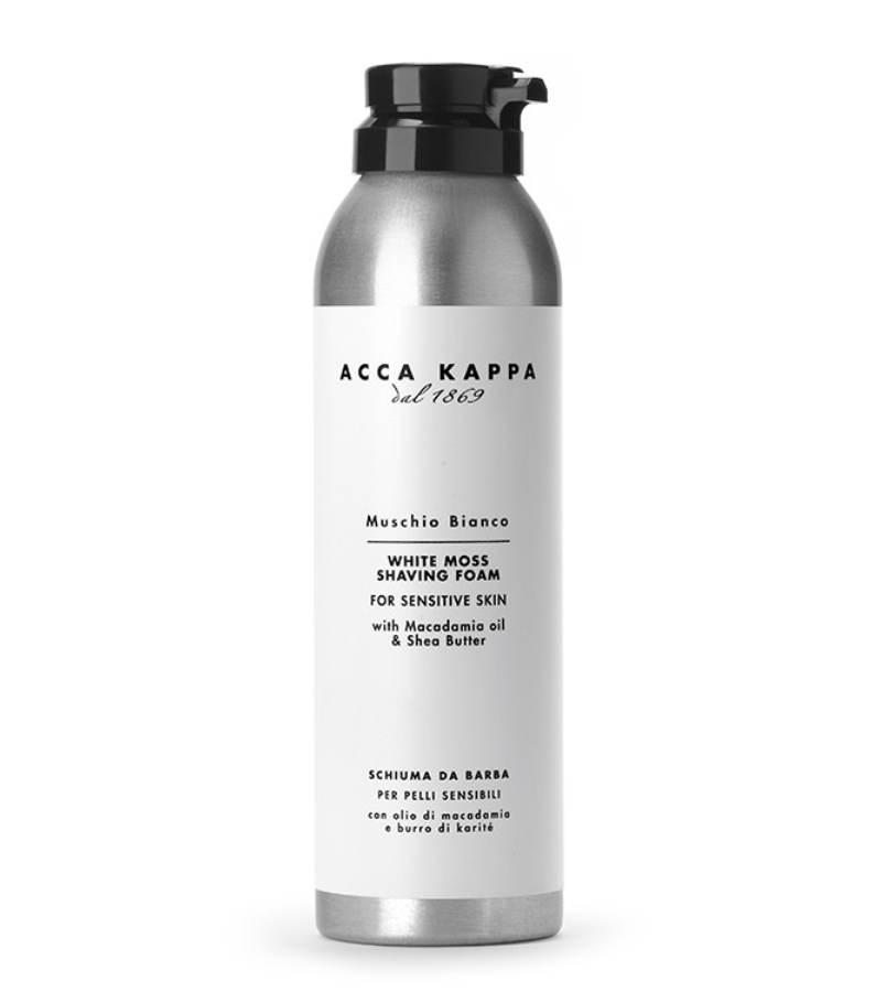 ACCA KAPPA "Muschio Bianco" Shaving Foam - Scheerschuim 200ml