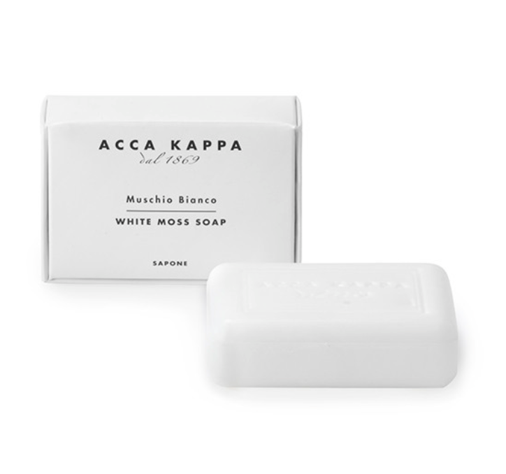 ACCA KAPPA "Muschio Bianco" - White Moss Soap 100g.