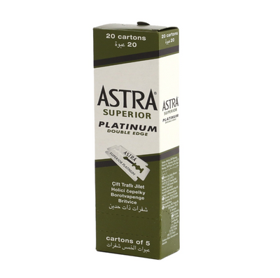 Astra - DE Razor Blades "Superior Platinum" - 100 st