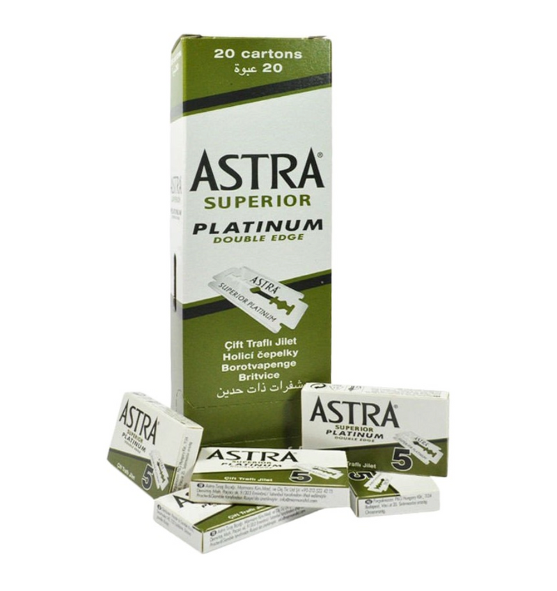 Astra - DE Razor Blades "Superior Platinum" - 100 st