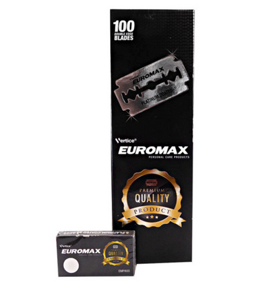 Euromax Double Edge Razor Blades - 100 st