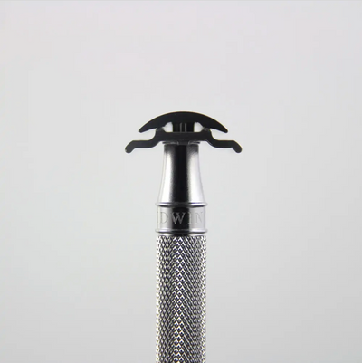 Edwin Jagger "30NE6 Stainless Steel" - DE Razor Knurled