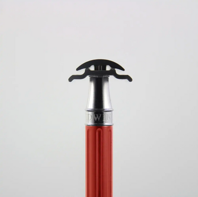 Edwin Jagger "30NE6 Stainless Steel" - DE Razor Red