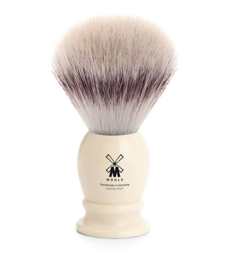 Muhle "CLASSIC" Scheerkwast Silvertip Fibre  - Ivory (M)