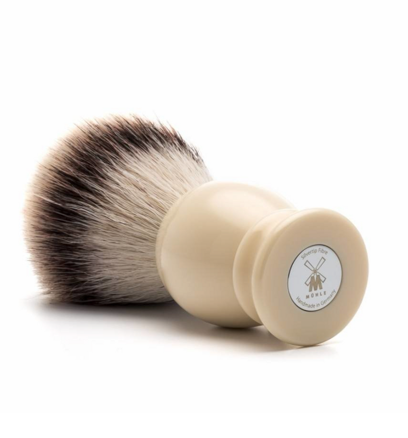 Muhle "CLASSIC" Scheerkwast Silvertip Fibre  - Ivory (M)