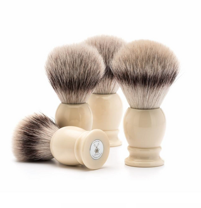 Muhle "CLASSIC" Scheerkwast Silvertip Fibre  - Ivory (M)