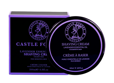 Castle Forbes "Lavender Essental Oil" -Shaving Cream -200ml