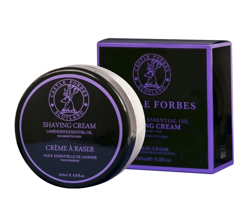 Castle Forbes "Lavender Essental Oil" -Shaving Cream -200ml