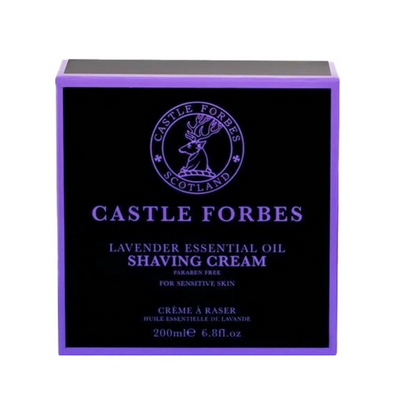 Castle Forbes "Lavender Essental Oil" -Shaving Cream -200ml