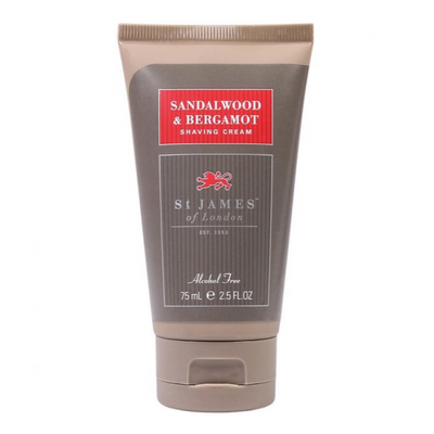 St James of London "Sandalwood & Bergamot" - Shaving Cream 75ml