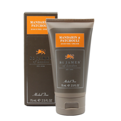 St James of London "Mandarin & Patchouli" - Shaving Cream 75ml