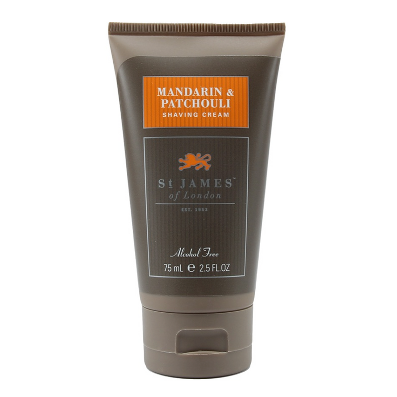 St James of London "Mandarin & Patchouli" - Shaving Cream 75ml