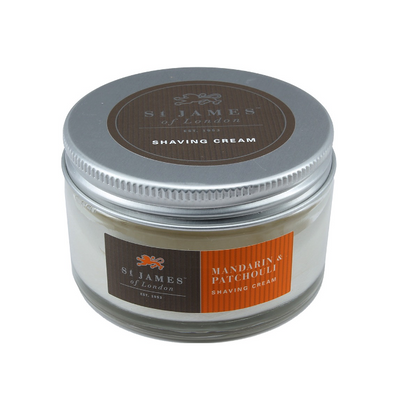 St James of London "Mandarin & Patchouli" - Shaving Cream 150ml