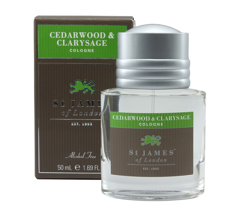 St James of London "Cedarwood & Clarysage" - Cologne 50ml