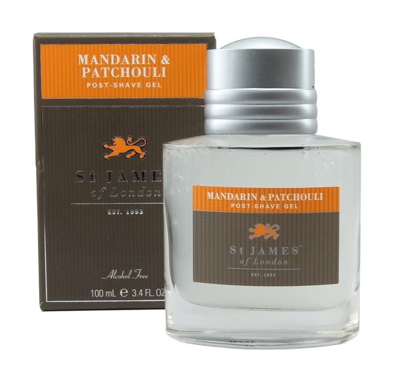 St James of London "Mandarin & Patchouli" - Aftershave Gel 100ml