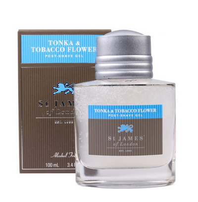 St James of London "Tonka & Tobacco Flower" - Aftershave Gel 100ml