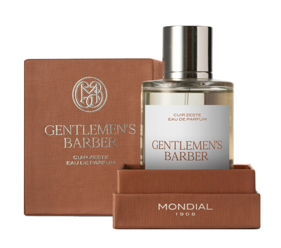 Mondial 1908 "Gentlemen's Barber" Cuir Zeste Parfum - 100ml