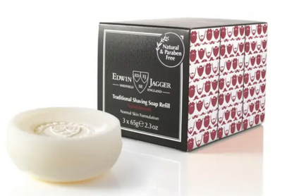 Edwin Jagger "Sandalwood" Shaving Soap Refill - 3x65gr