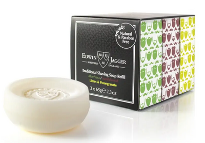 Edwin Jagger "Combi pack" Shaving Soap Refill - 3x65gr