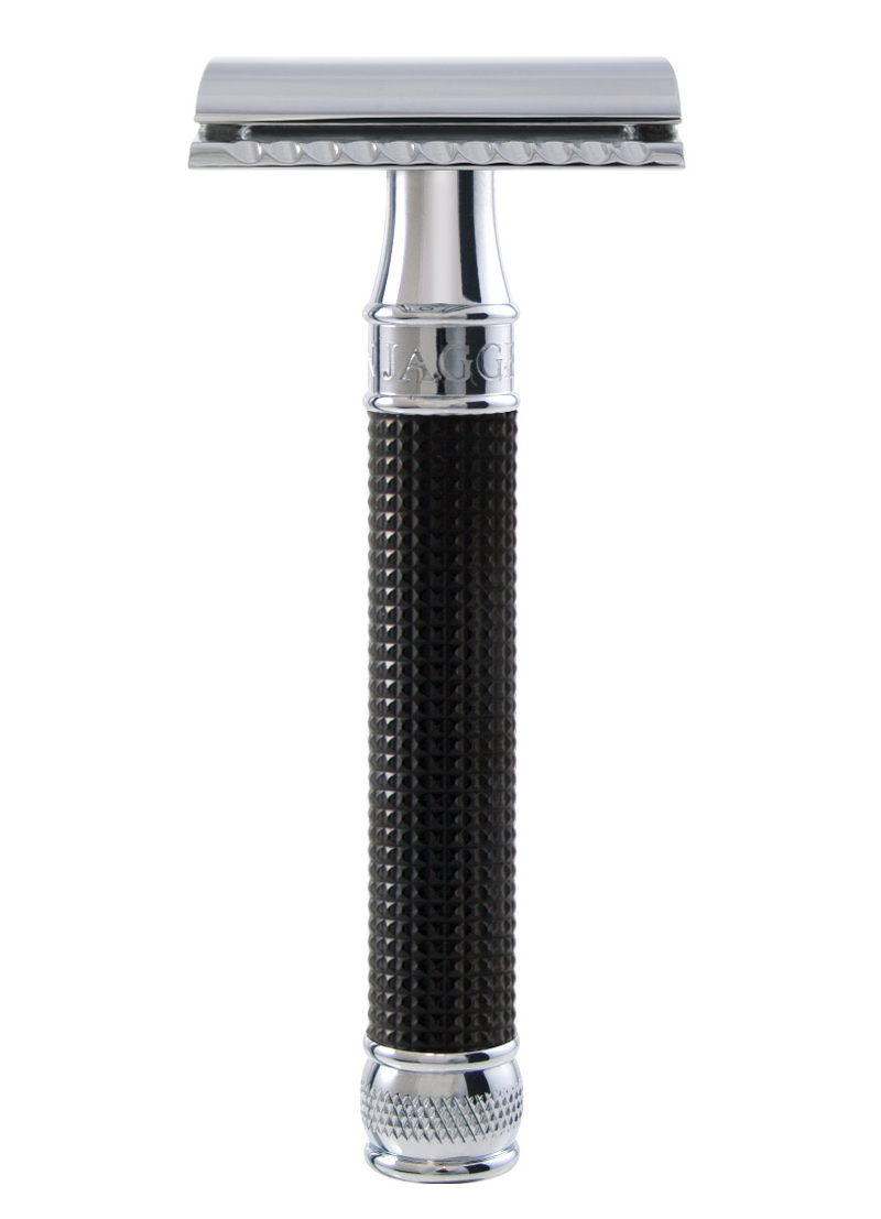 Edwin Jagger "Traditional" - DE Safety Razor 3D Diamond Black