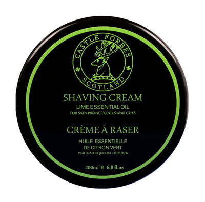 Castle Forbes "Lime Essential Oil" - Shaving Cream  200ml