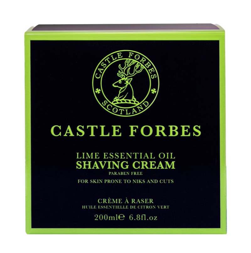 Castle Forbes "Lime Essential Oil" - Shaving Cream  200ml