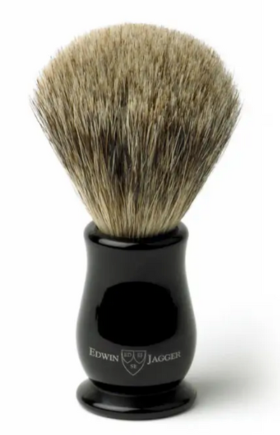 Edwin Jagger "Chatsworth" 4-Delige DE Set - Imitation Black Ebony